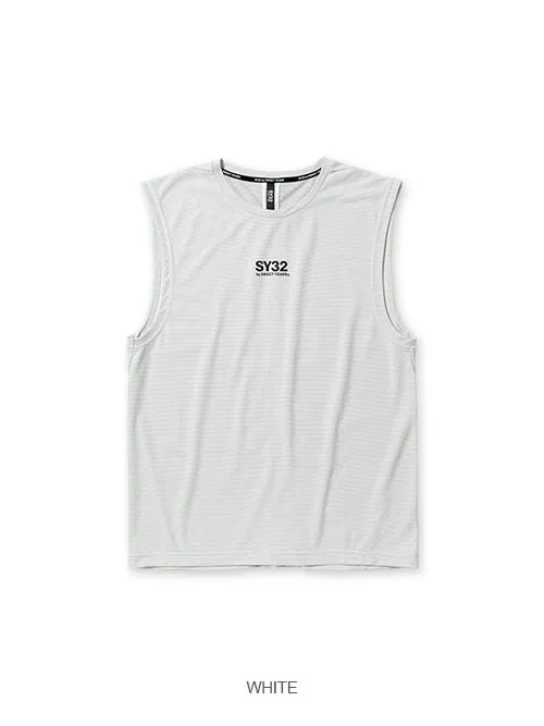 SWEET YEARS  |Crew Neck Sleeveless Plain Logo Vests & Gillets