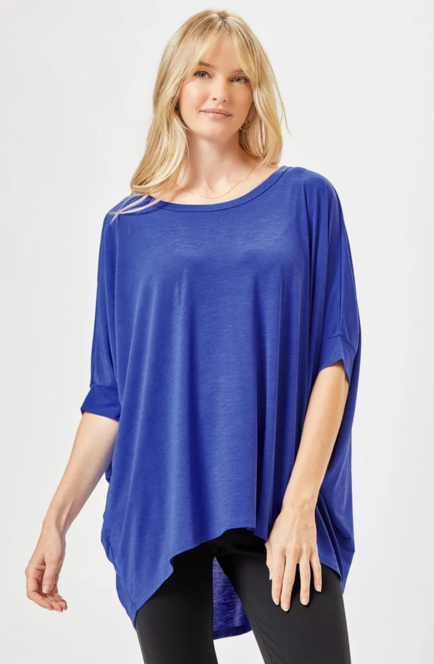 The Scarlet Poncho Top