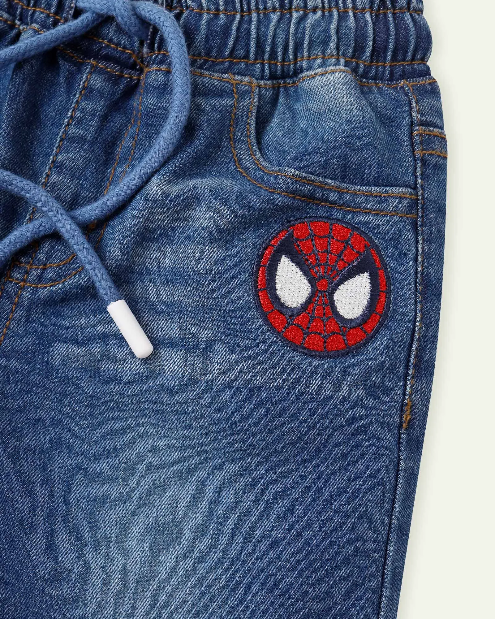 The Spider Denim Shorts