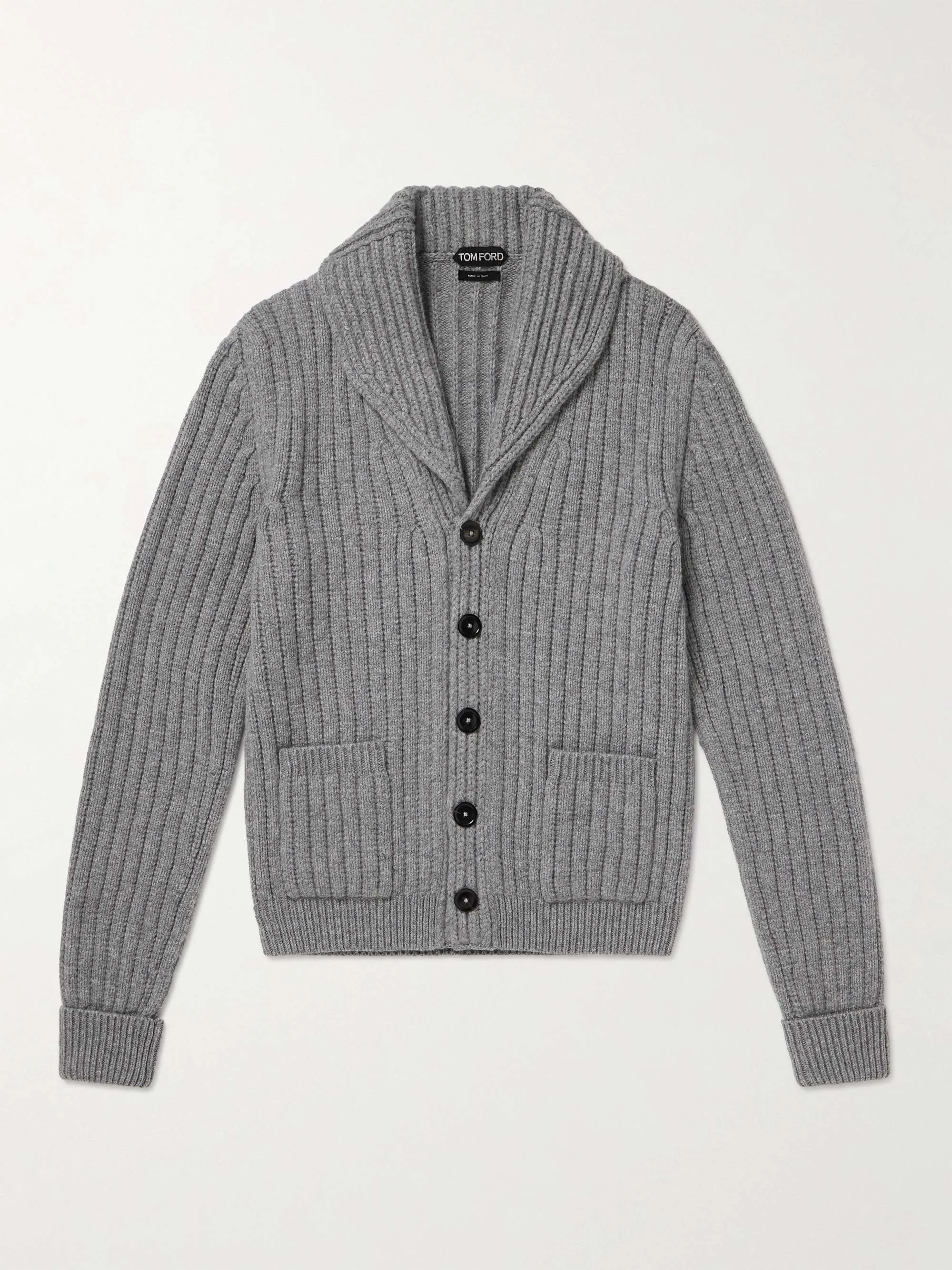 TOM FORD  |Button-down Wool Cashmere Plain Designers Cardigans