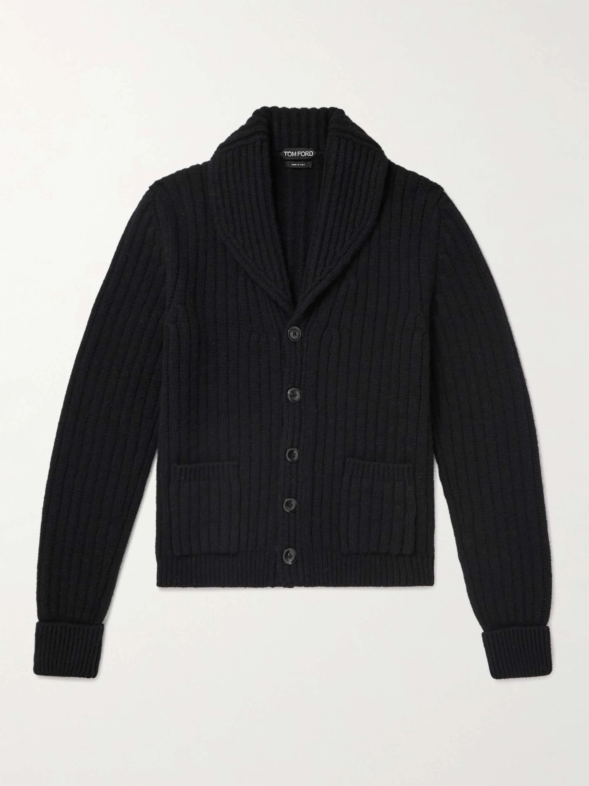 TOM FORD  |Button-down Wool Cashmere Plain Designers Cardigans