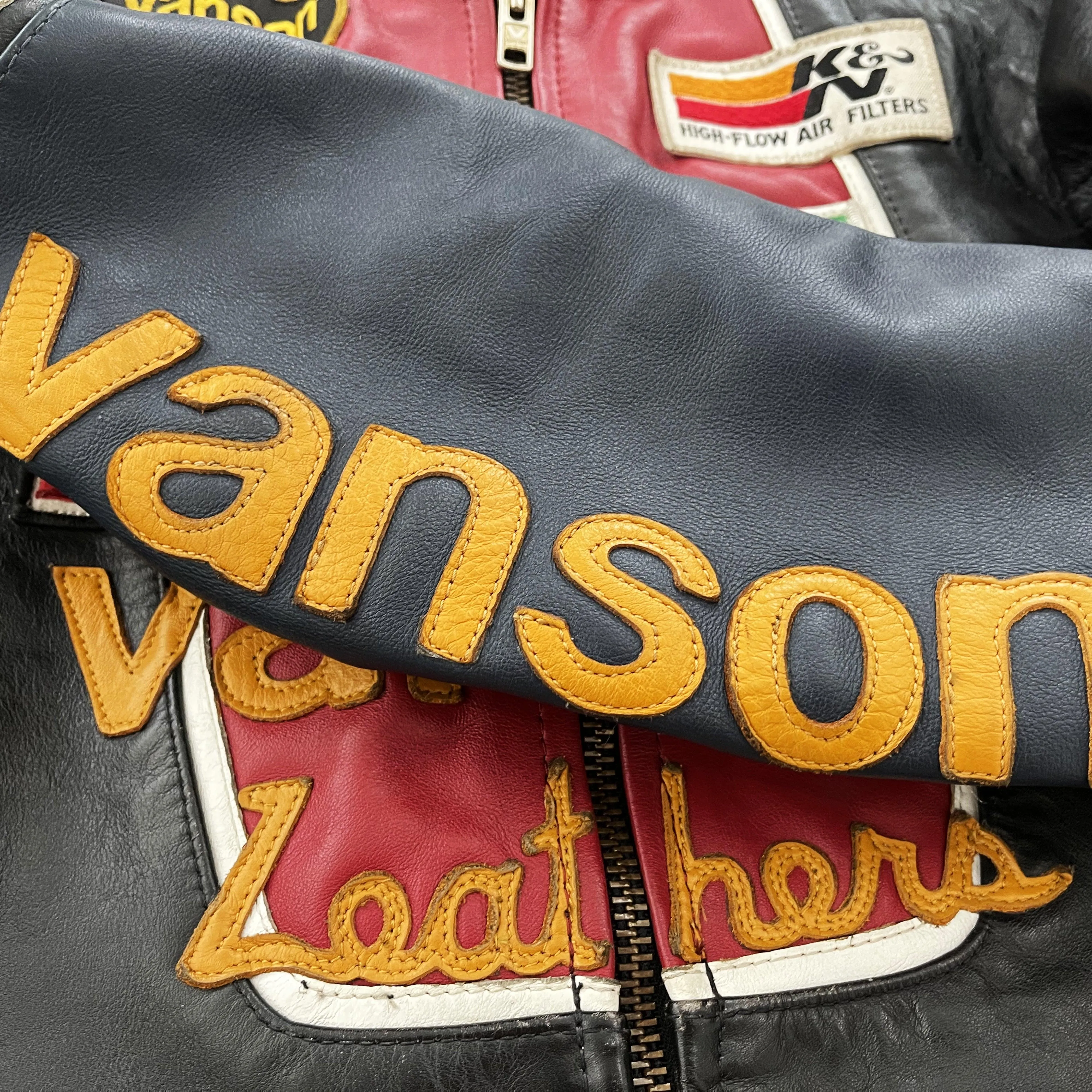 Vanson Leathers One Star Motorcycle Racer Jacket