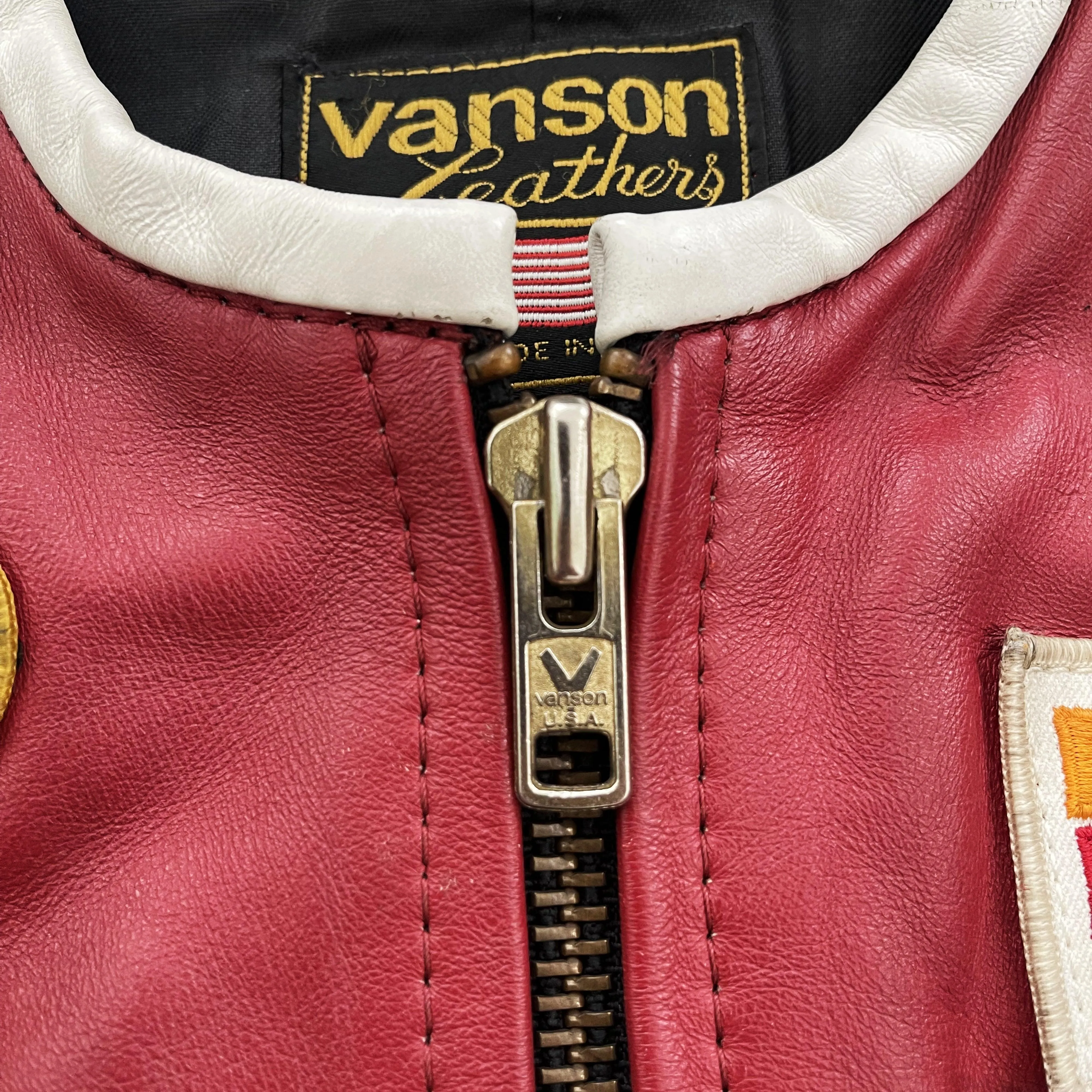 Vanson Leathers One Star Motorcycle Racer Jacket