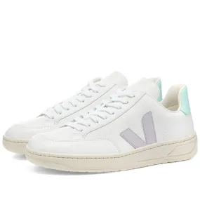 Veja V-12 Leather Sneaker WWhite & Mint