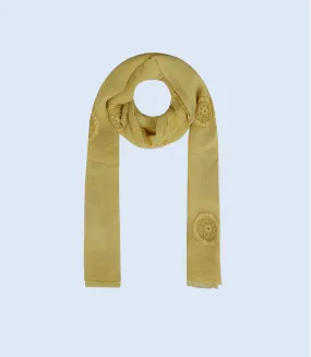 WA0831-MUSTARD-Scarf For Women