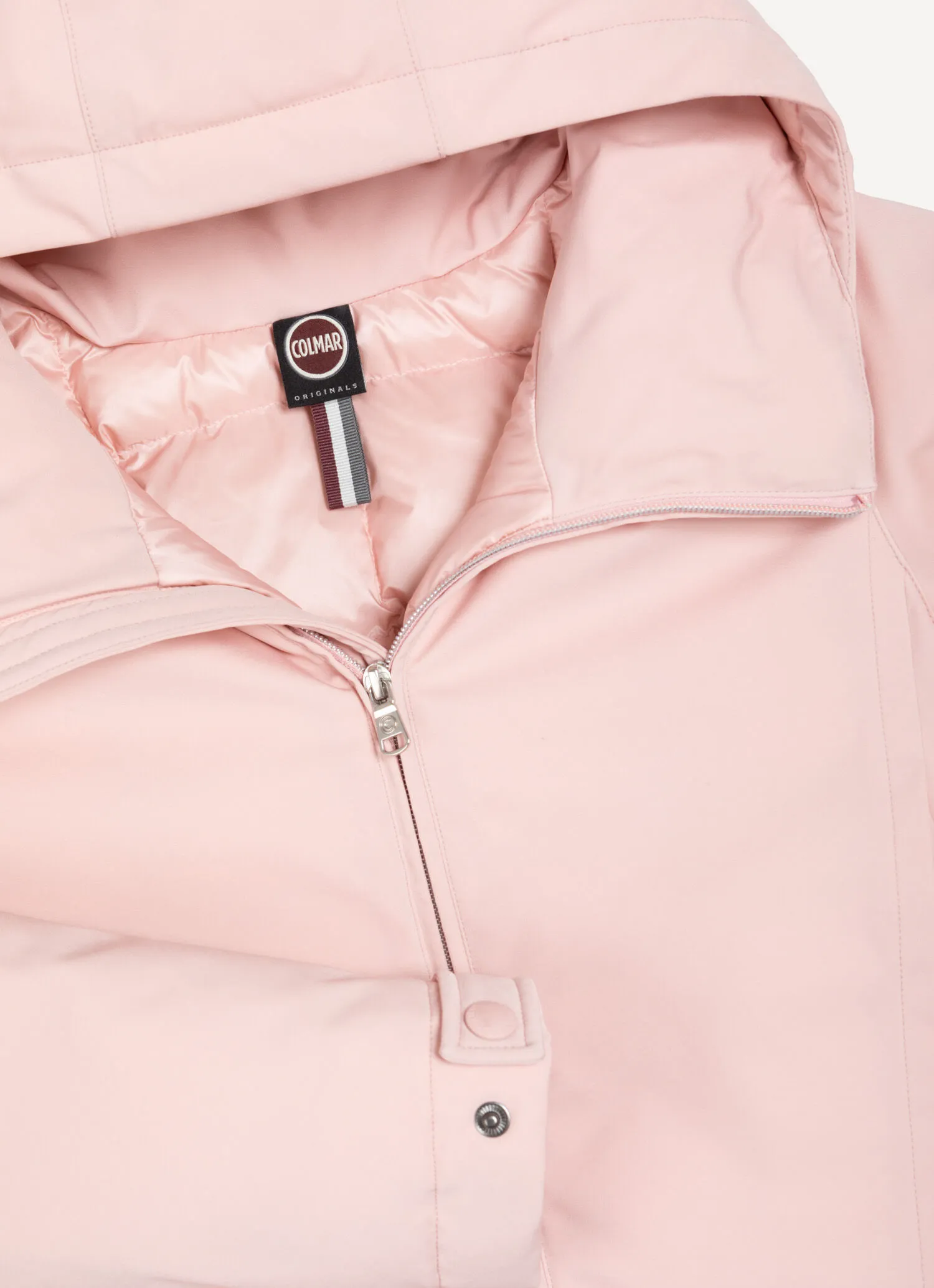 Waterproof fabric down jacket-