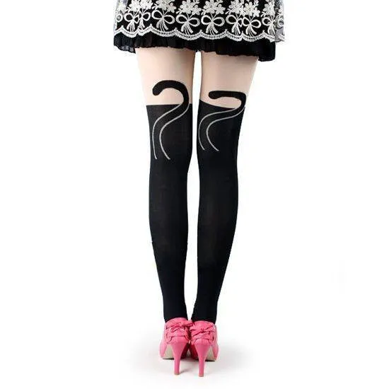 Women's Cat Tails Tights