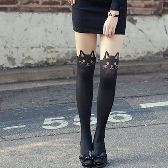 Women's Cat Tails Tights