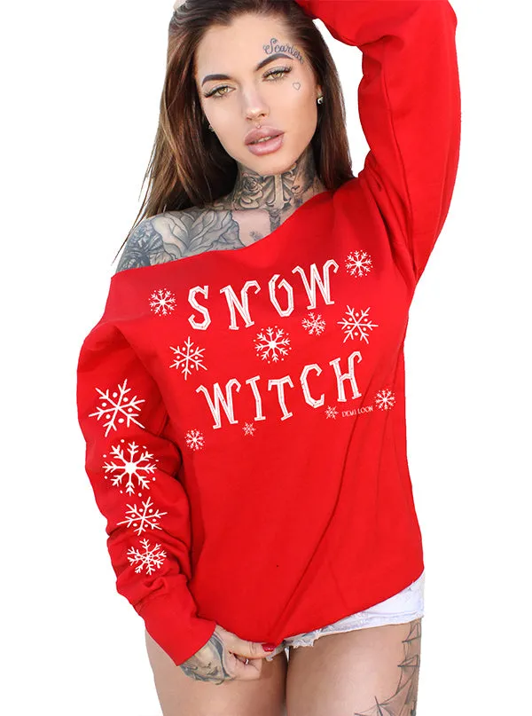 Women's Snow Witch Sweatshirt