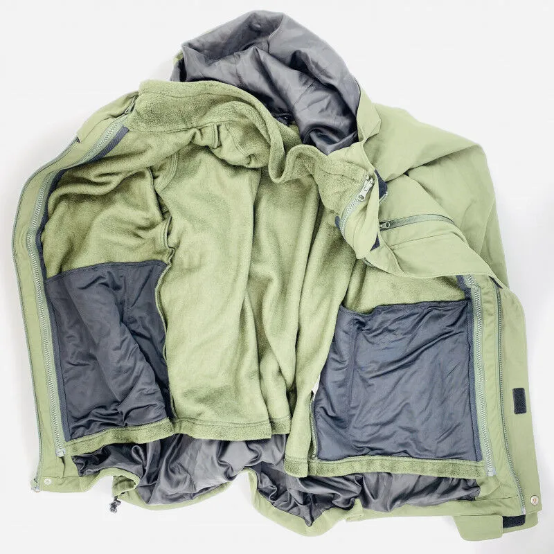 Wrangler  3 In 1 Jacket - Giacca di seconda mano - Uomo - Verde oliva - M