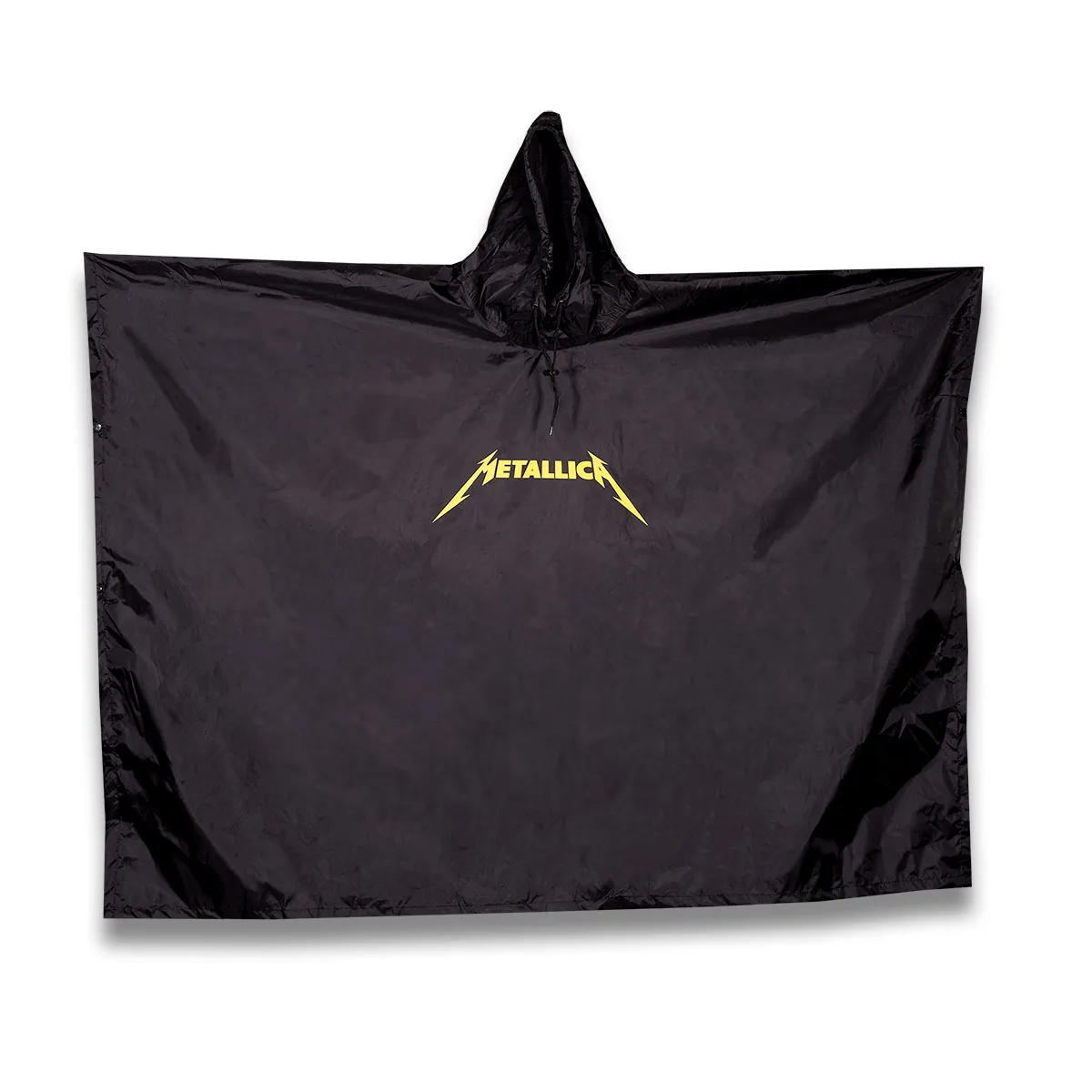 Yellow Logo Rain Poncho