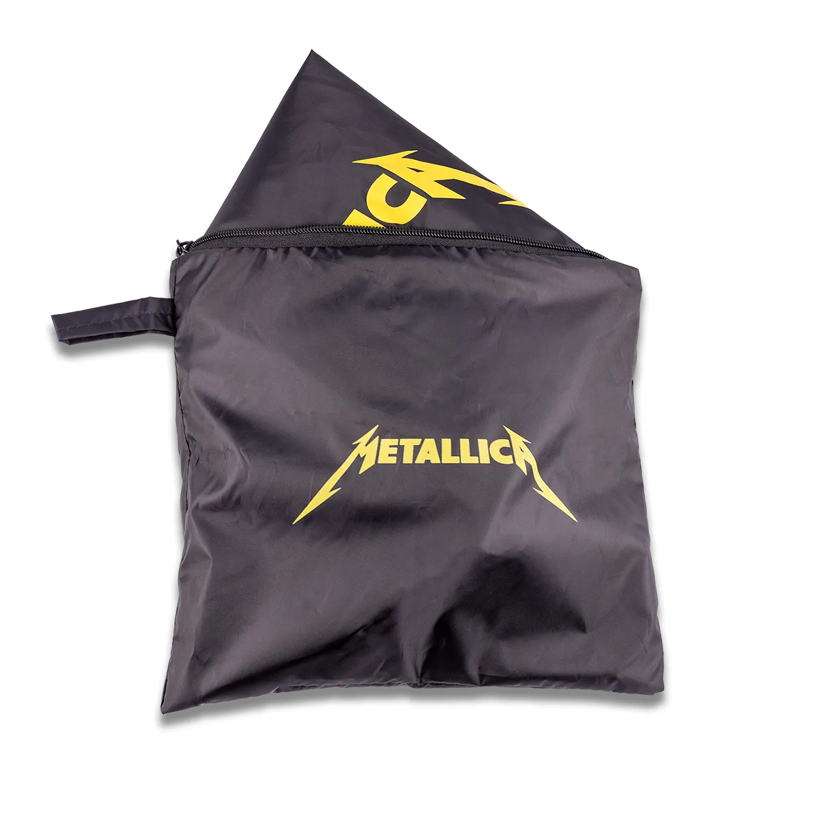 Yellow Logo Rain Poncho