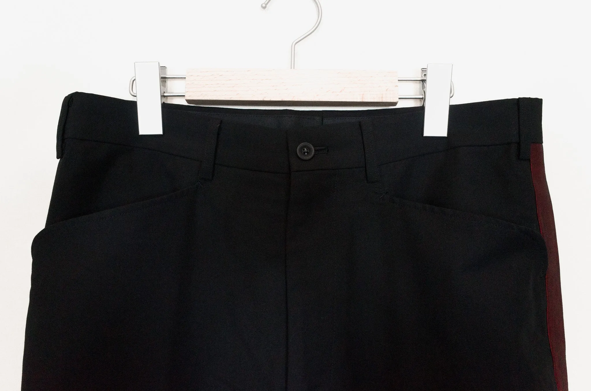 Yohji Yamamoto Pour Homme Side Stripe Trousers