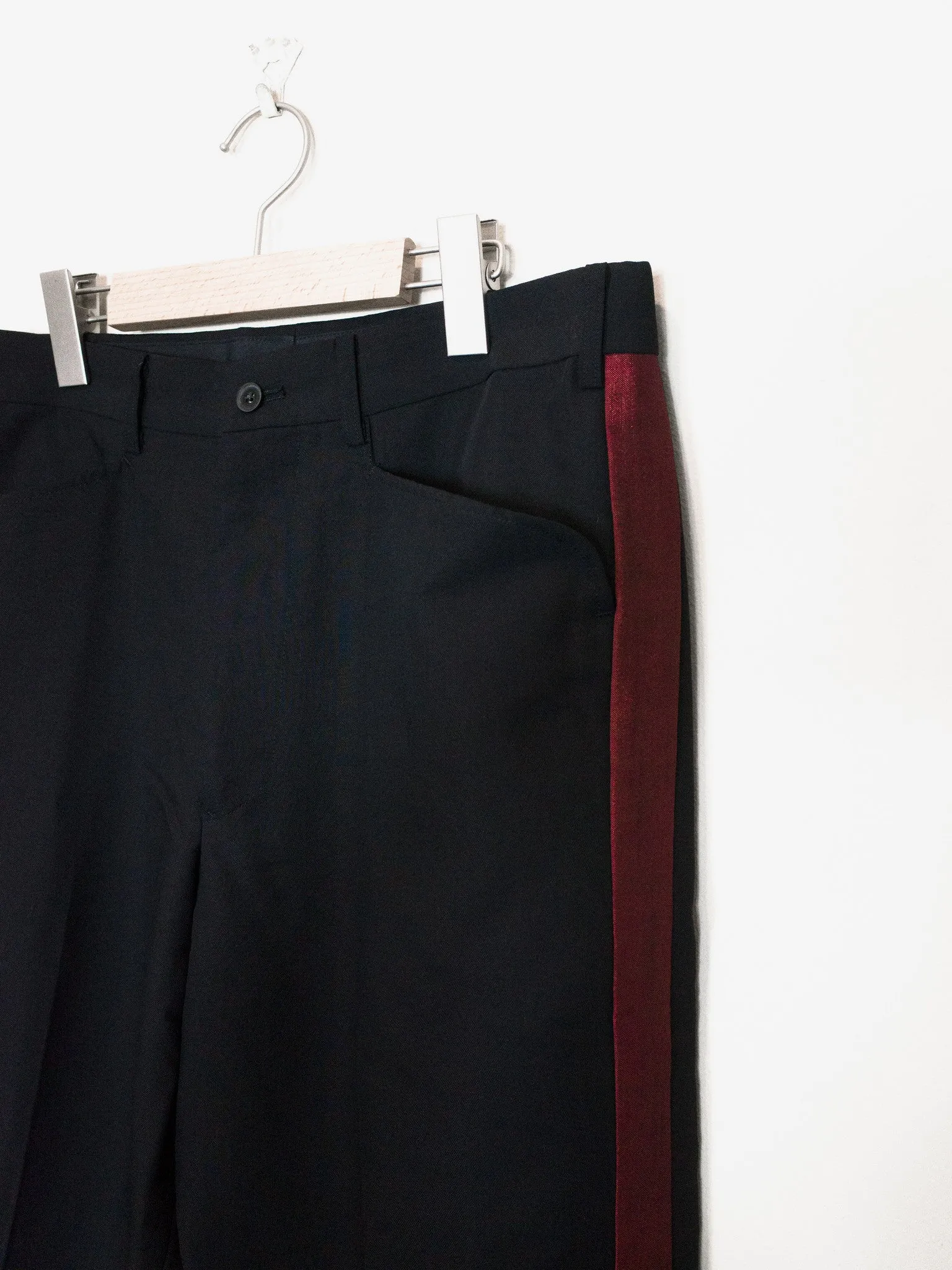 Yohji Yamamoto Pour Homme Side Stripe Trousers